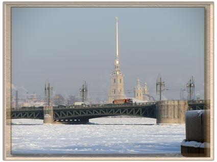 Санкт-Петербург.Дворцовый мост.