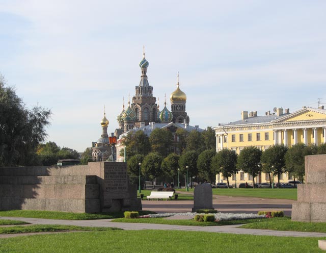 Марсово поле. Спас-на-крови.