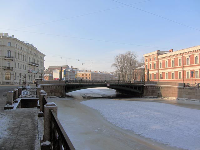 Поцелуев мост.Санкт-Петербург