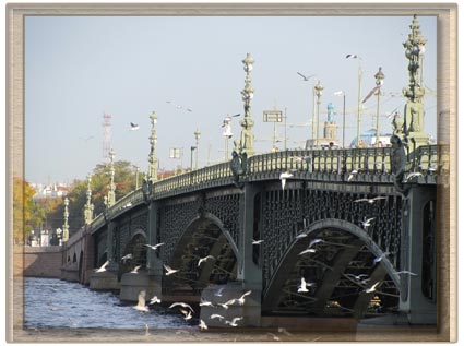 Троицкий мост.Санкт-Петербург.