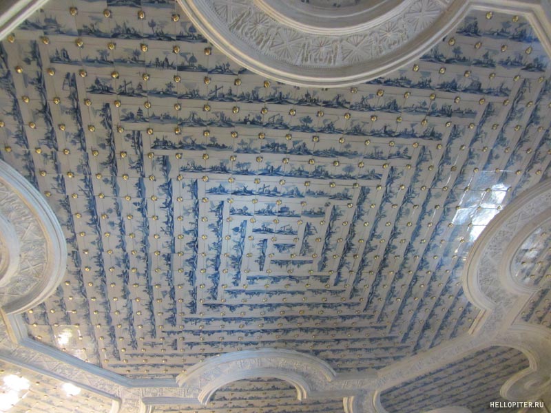 Меншиковский дворец.Спальня А.Д.Меншикова.