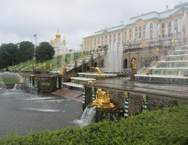 Большой каскад.Петергоф.