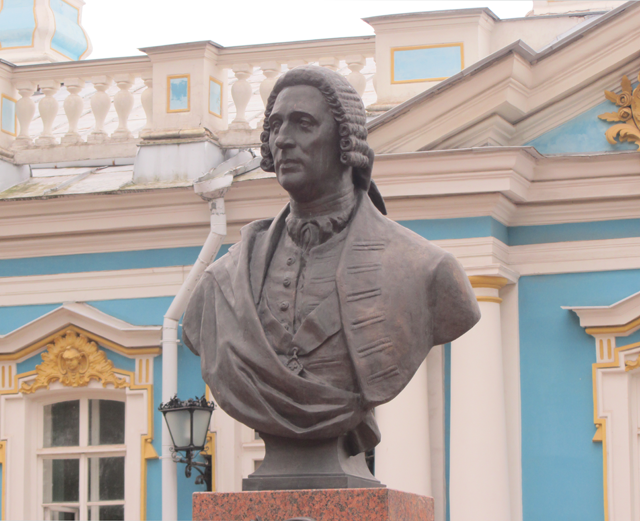Памятник Ф.Б.Растрелли.Царское Село
