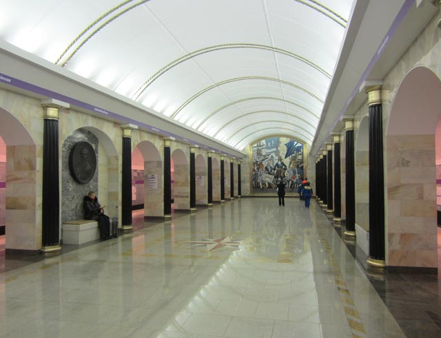Метро Санкт-Петербурга.Станция "Адмиралтейская".