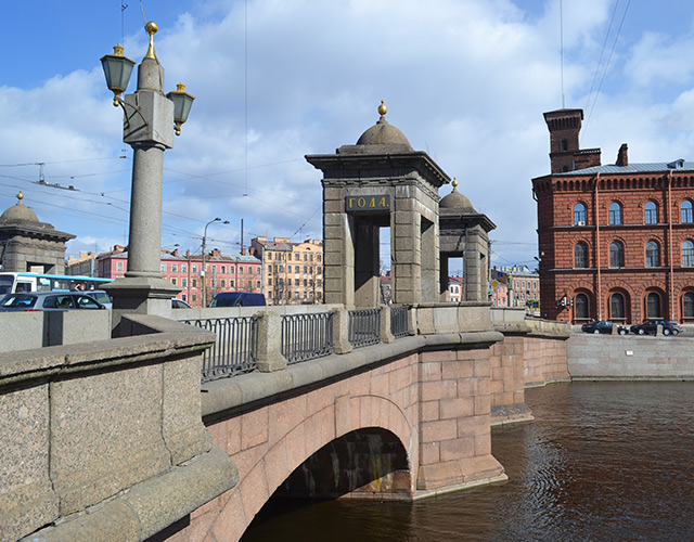 Старо-Калинкин мост. Санкт-Петербург