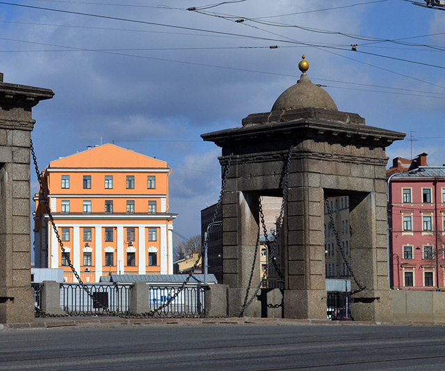 Старо-Калинкин мост. Санкт-Петербург