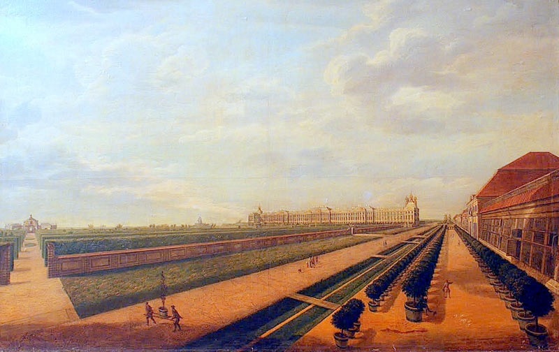 Баризьен Ф.Г.Вид Большого дворца. 1760-х г.