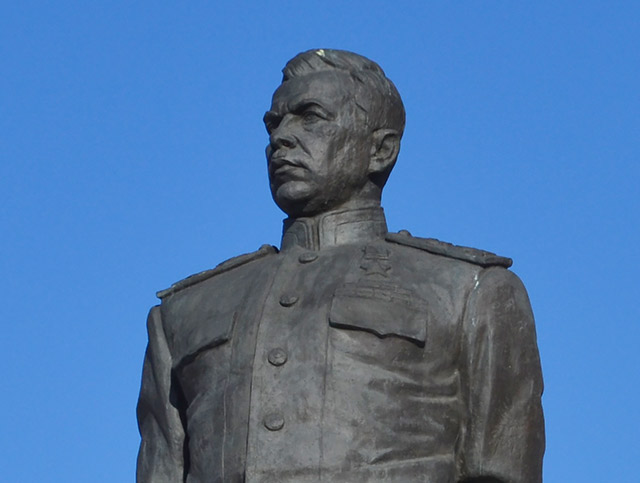 Памятник маршалу Л.А.Говорову. Санкт-Петербург