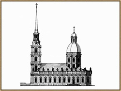 Церковь Рождества Пресвятой Богородицы, по проекту М.Г.Земцова
