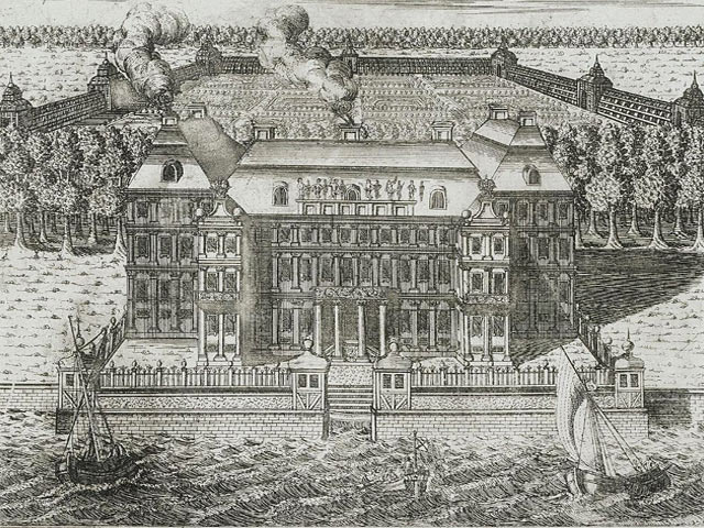 А.И.Ростовцев. Дом светлейшего князя Меншикова. 1717 г. ГЭ