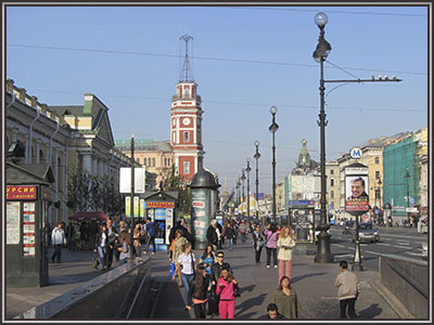 пешеходная экскурсия по Невскому проспекту