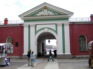 Петропавловская крепость. Невские ворота