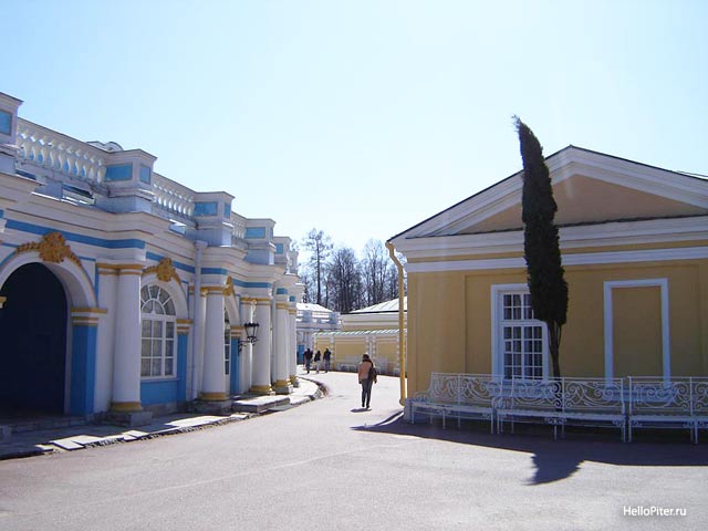 Екатерининский дворец. Служебные корпуса. Царское село