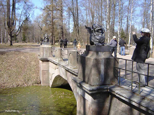 Китайский(Драконов) мост. Александровский парк. Царское село
