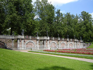 Екатерининский парк. Гранитная терраса.