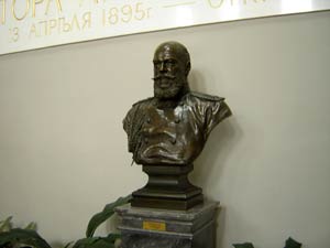 П. Р. Бах. Бюст Александра III